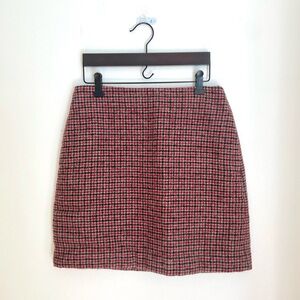 Uniqlo // checkered wool shirt